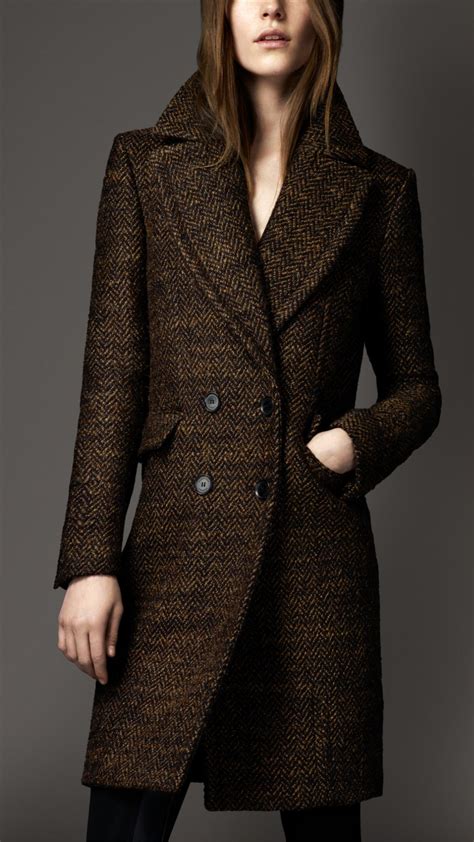 burberry tweed coat|burberry jackets for women.